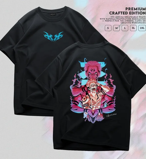 Ryomen Sukuna from Jujutsu Kaisen (Red)