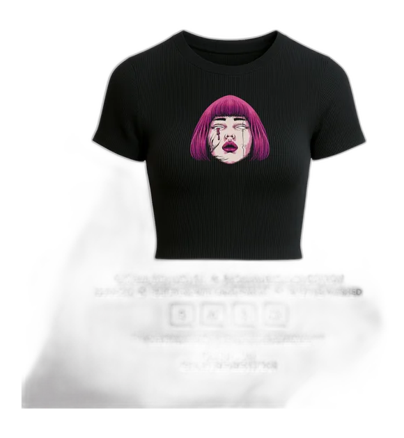 Girl With Pink Hair