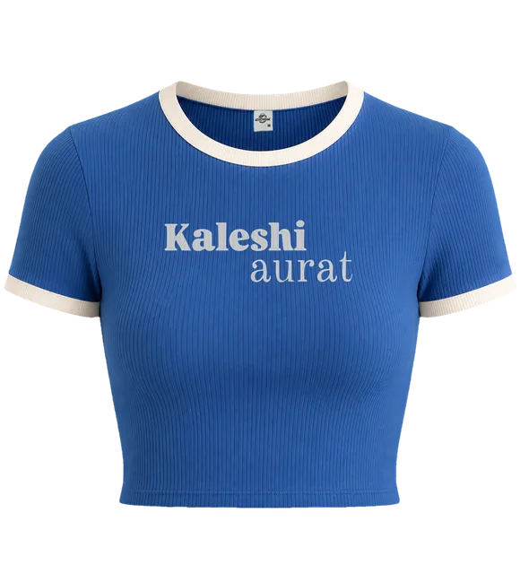 Kaleshi Aurat (Crop Tee)