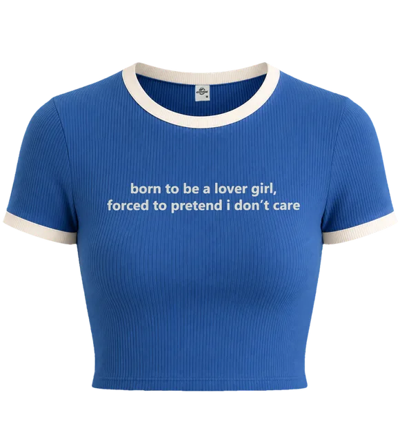 Born To Be A Lover Girl - White
