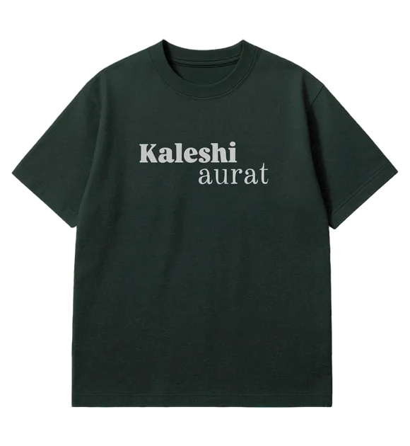Kaleshi Aurat Tee - White